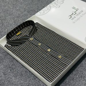 𝗟𝗘𝗦𝗦 𝗖𝗢𝗧𝗧𝗢𝗡 𝗣𝗥𝗜𝗡𝗧 (𝐂𝐎𝐃 – 502) < কালো উপরে গোল্ডেন স্ট্রাইব >