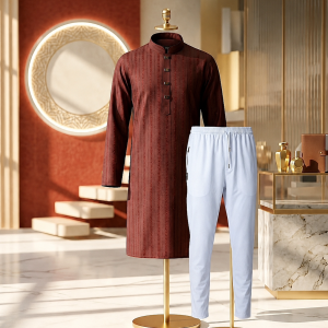 𝐏𝐀𝐊𝐈𝐒𝐓𝐀𝐍𝐈 𝐋𝐀𝐂𝐄 𝐒𝐓𝐄𝐏𝐄 𝐂𝐎𝐓𝐓𝐎𝐍 [কলিজা মেরুন] (𝗖𝗢𝗗 – P403) COMBO