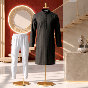 𝐏𝐀𝐊𝐈𝐒𝐓𝐀𝐍𝐈 𝐋𝐀𝐂𝐄 𝐒𝐓𝐄𝐏𝐄 𝐂𝐎𝐓𝐓𝐎𝐍 [কালো কালার] (𝗖𝗢𝗗 – P402)